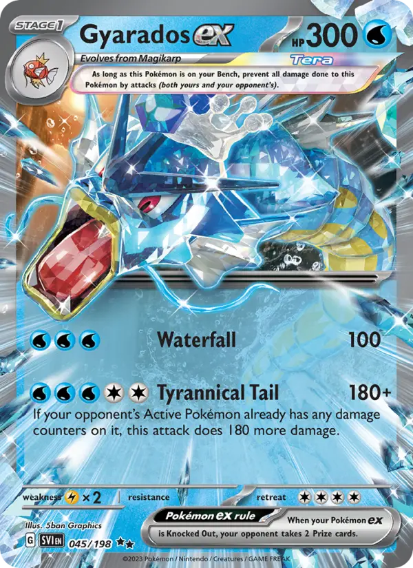 Gyarados ex #045 — Scarlet & Violet