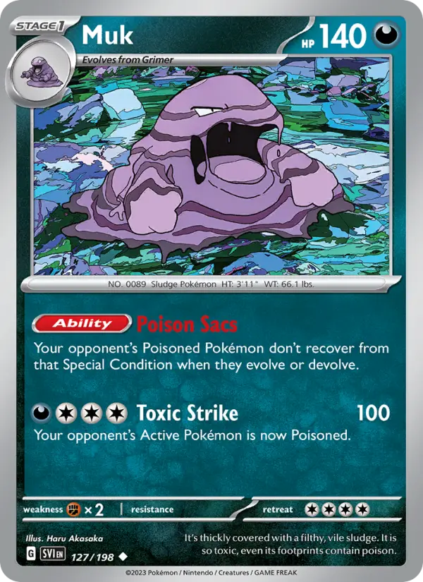 Muk #127 — Scarlet & Violet