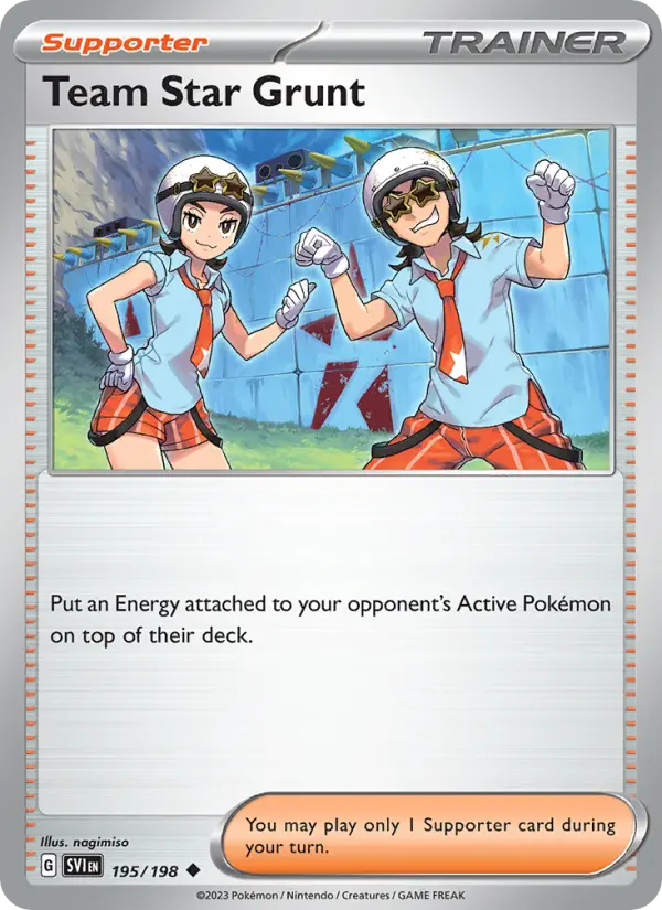 Team Star Grunt #195 — Scarlet & Violet
