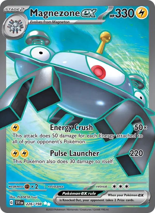 Magnezone ex #226 — Scarlet & Violet