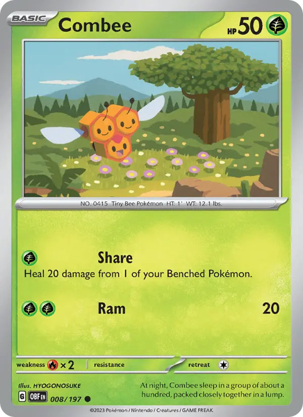 Combee #008 — Obsidian Flames