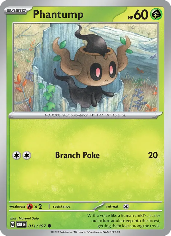 Phantump #011 — Obsidian Flames