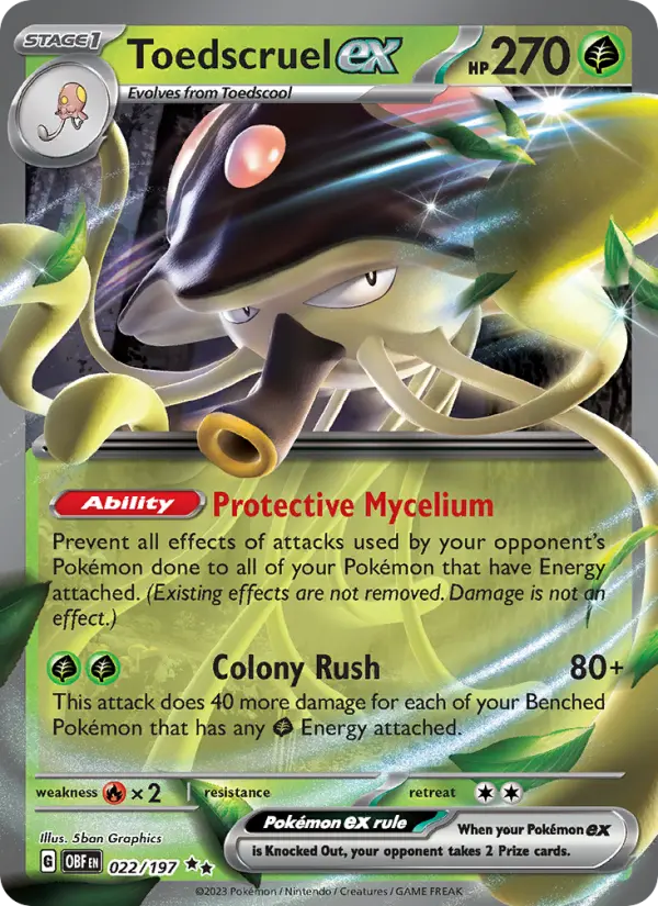 Toedscruel ex #022 — Obsidian Flames