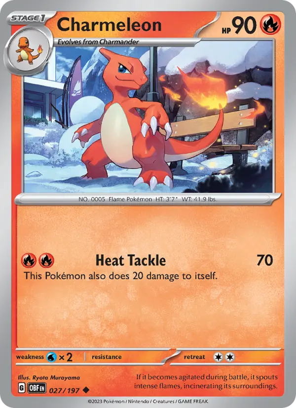 Charmeleon #027 — Obsidian Flames