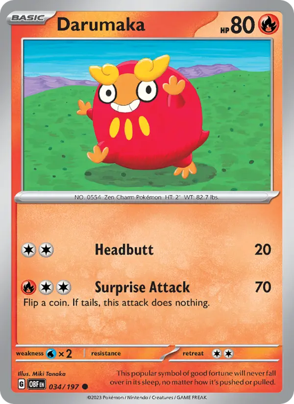 Darumaka #034 — Obsidian Flames