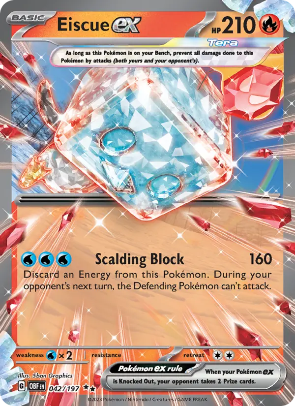 Eiscue ex #042 — Obsidian Flames