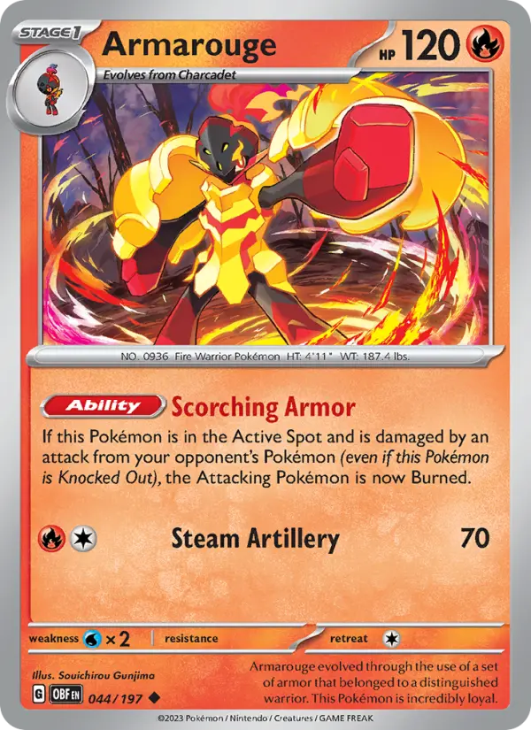 Armarouge #044 — Obsidian Flames