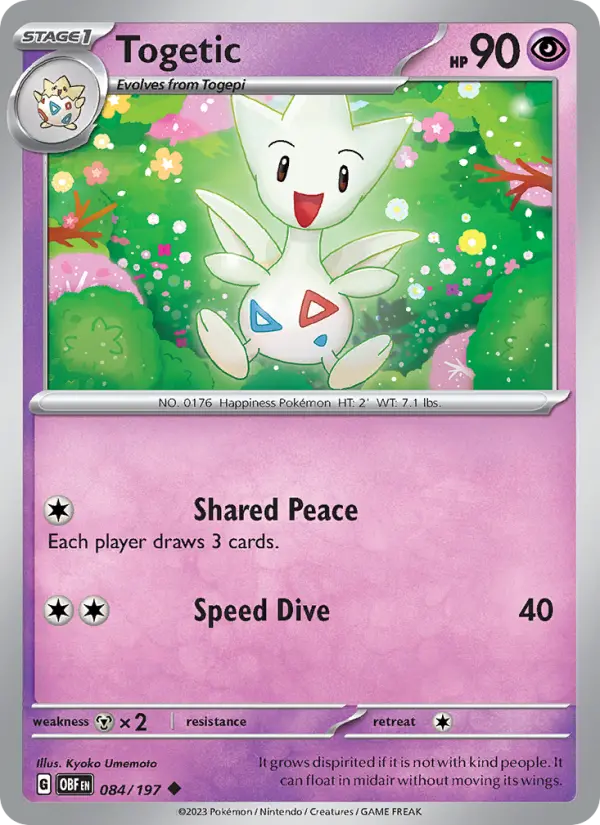Togetic #084 — Obsidian Flames