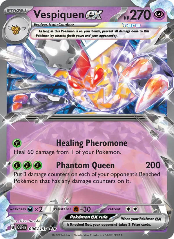 Vespiquen ex #096 — Obsidian Flames