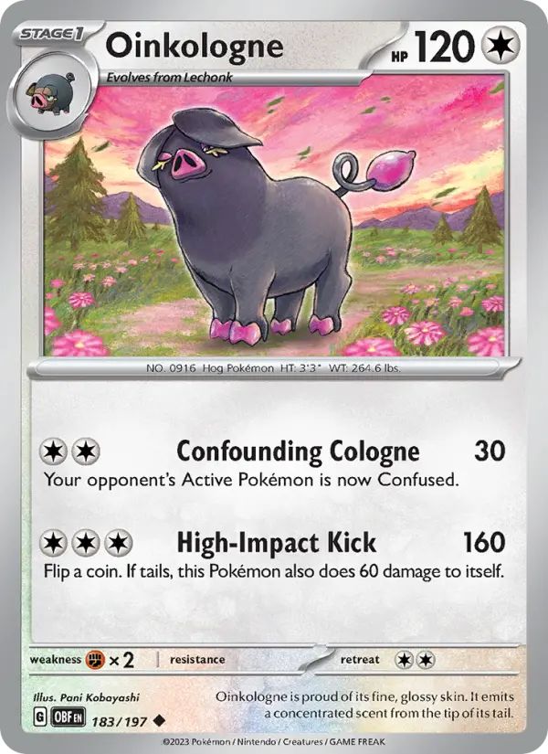 Oinkologne #183 — Obsidian Flames