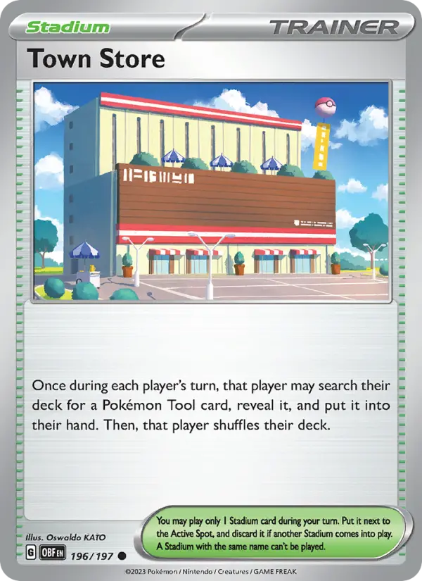 Town Store #196 — Obsidian Flames