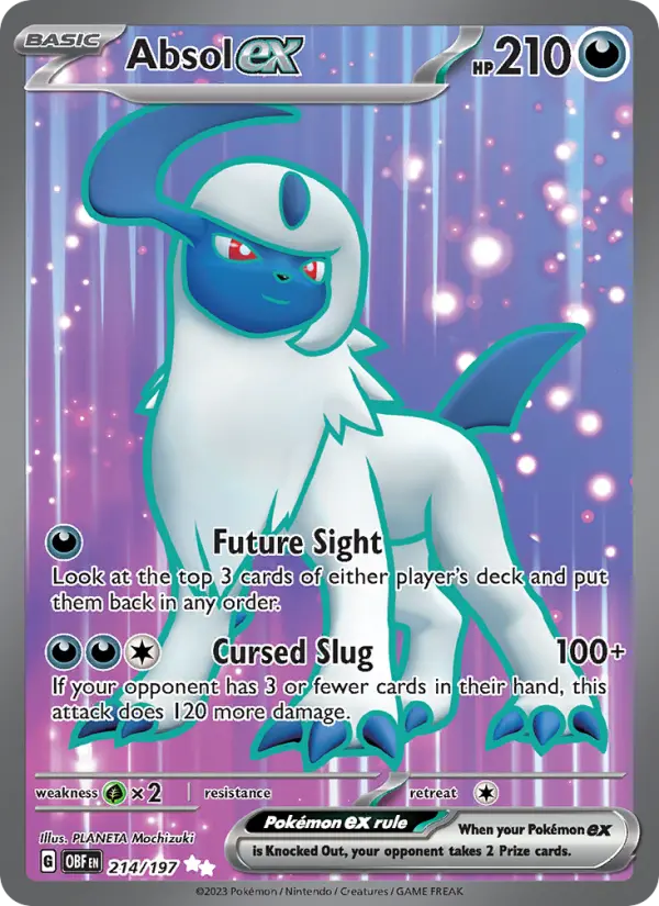 Absol ex #214 — Obsidian Flames
