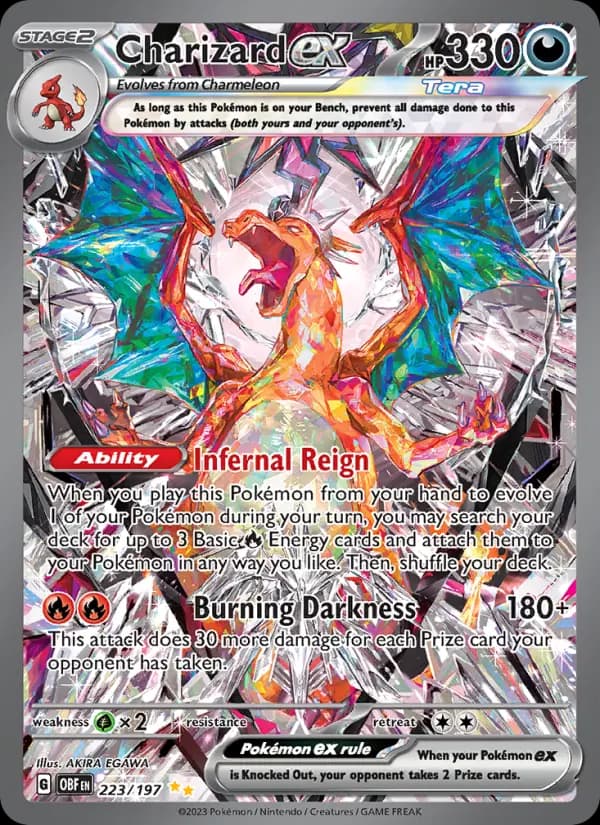 Charizard ex #223 — Obsidian Flames