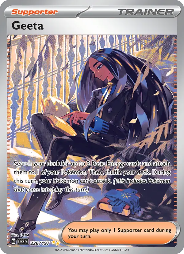 Geeta #226 — Obsidian Flames