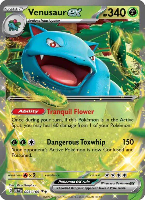 Venusaur ex #003 — 151