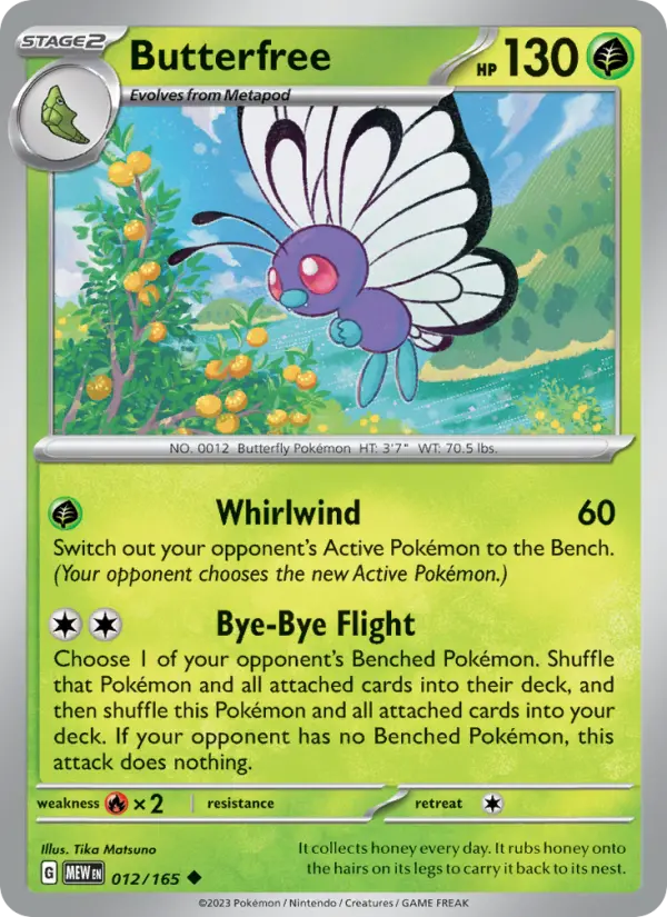 Butterfree #012 — 151