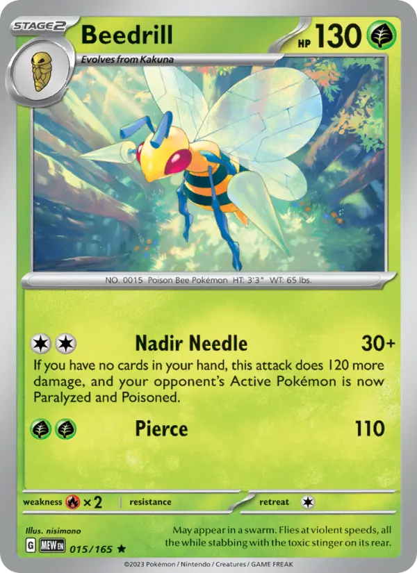 Beedrill #015 — 151