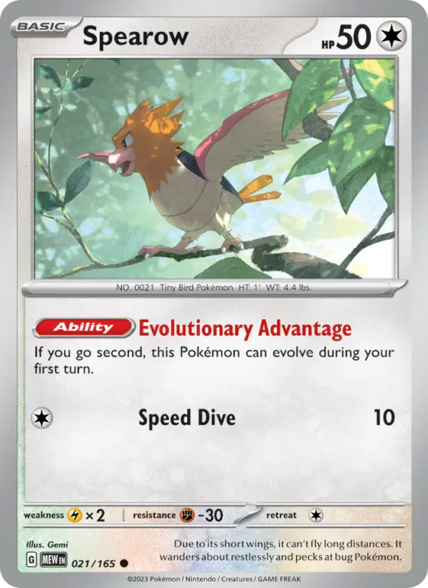 Spearow #021 — 151