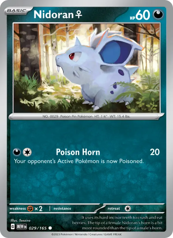 Nidoran♀ #029 — 151