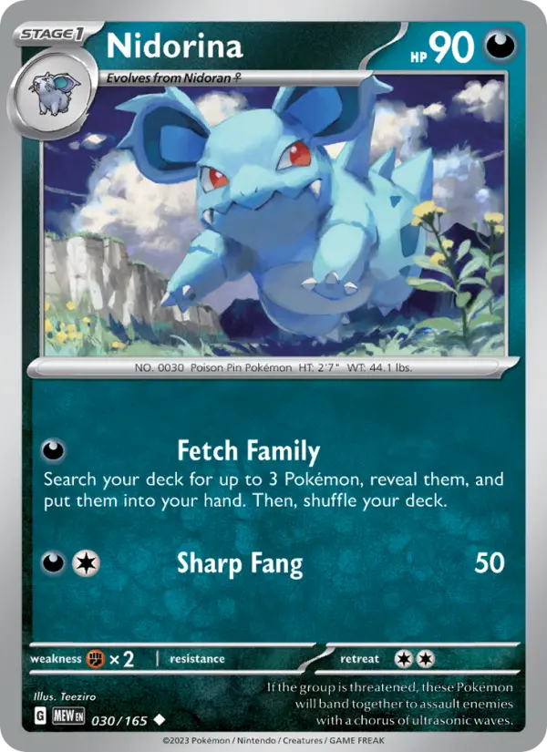 Nidorina #030 — 151