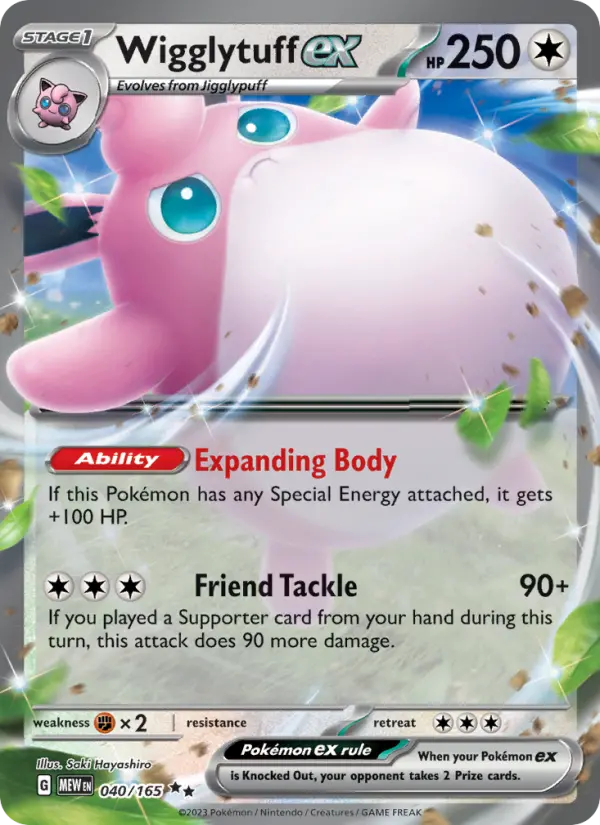 Wigglytuff ex #040 — 151