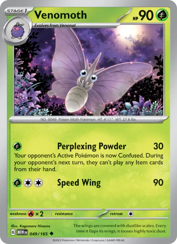 Venomoth #049 — 151