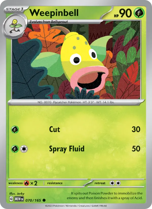 Weepinbell #070 — 151