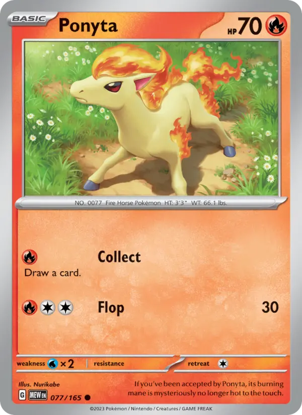Ponyta #077 — 151