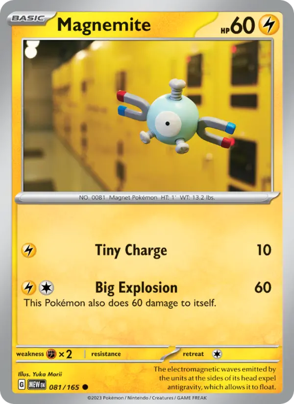 Magnemite #081 — 151