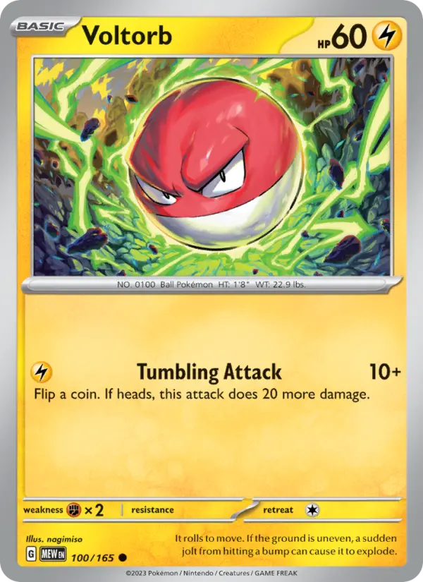 Voltorb #100 — 151