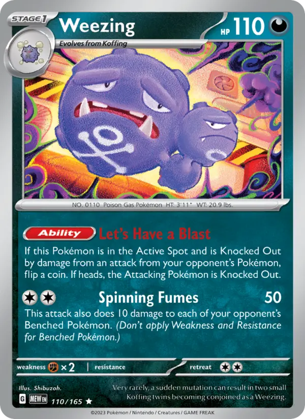 Weezing #110 — 151