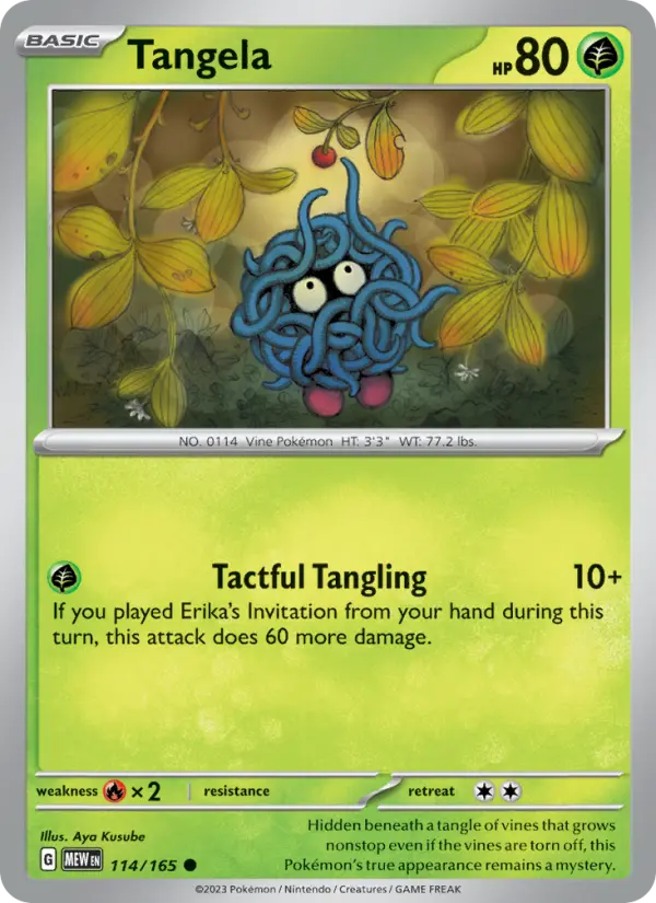 Tangela #114 — 151