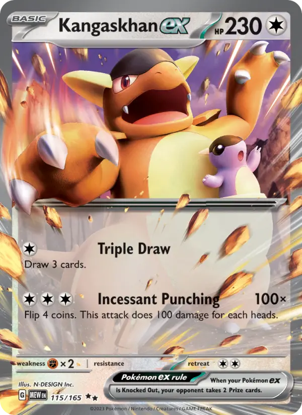 Kangaskhan ex #115 — 151
