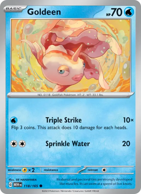 Goldeen #118 — 151