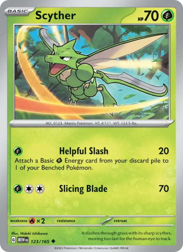 Scyther #123 — 151