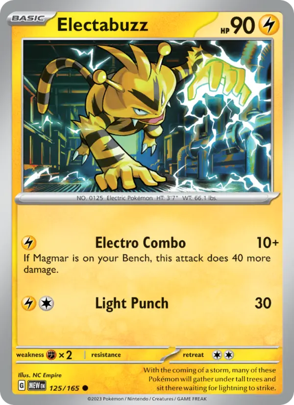 Electabuzz #125 — 151