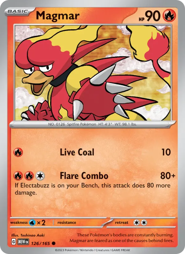 Magmar #126 — 151