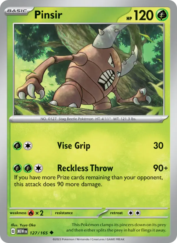 Pinsir #127 — 151