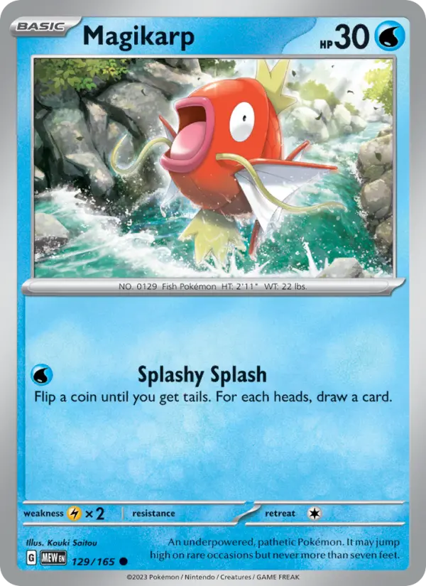 Magikarp #129 — 151