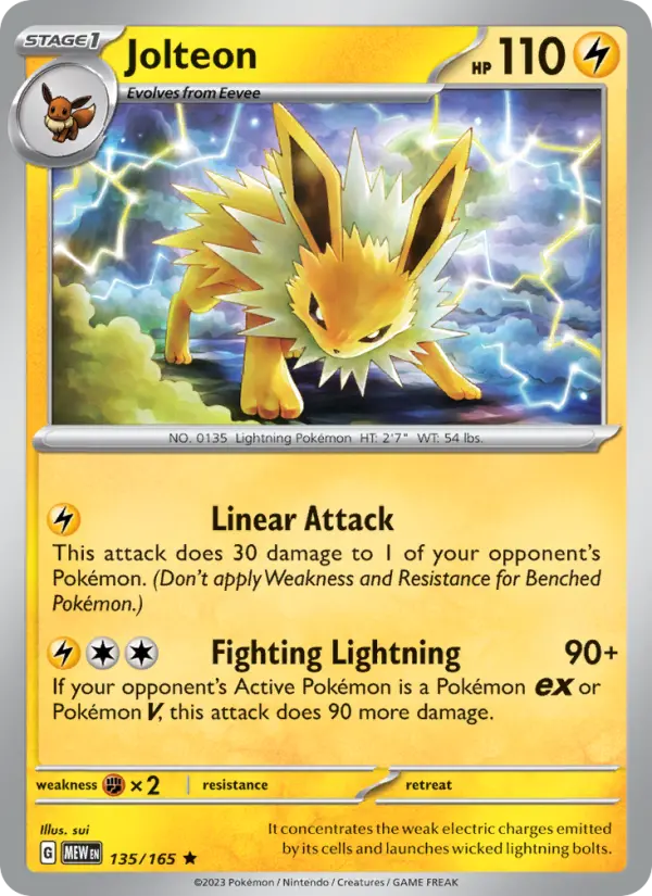 Jolteon #135 — 151