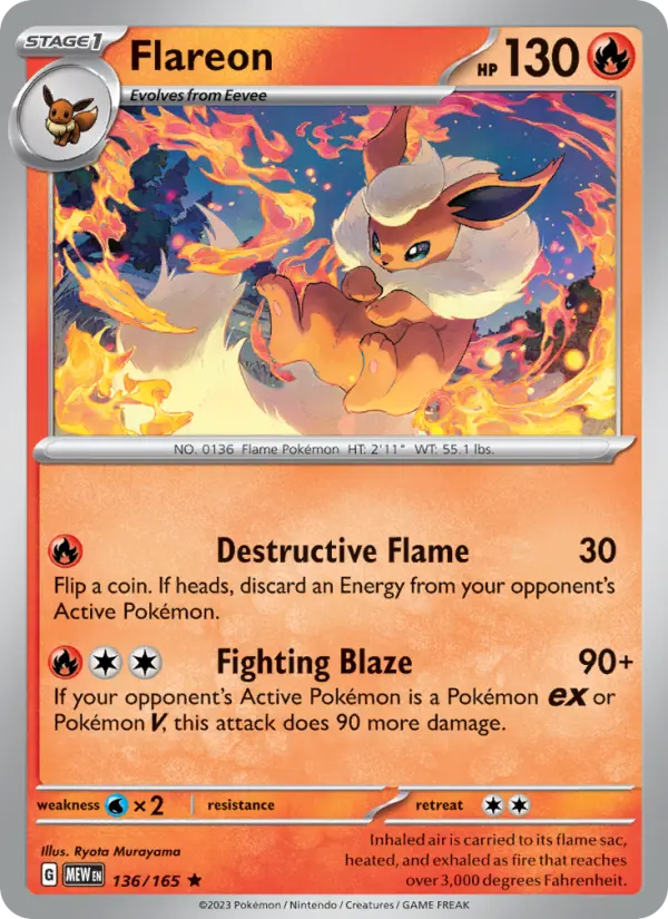 Flareon #136 — 151