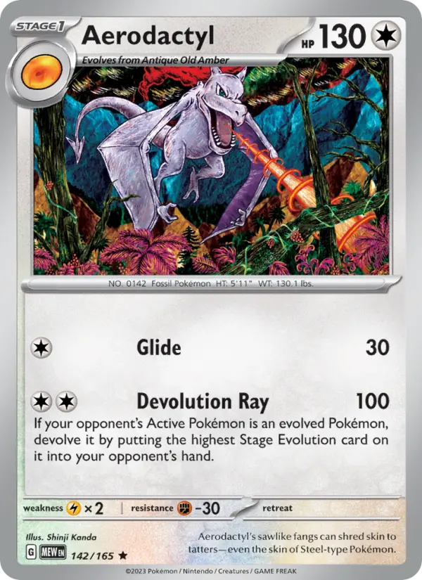 Aerodactyl #142 — 151