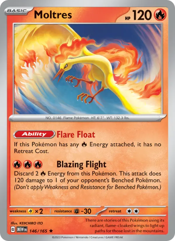 Moltres #146 — 151