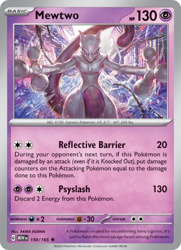 Mewtwo #150 — 151