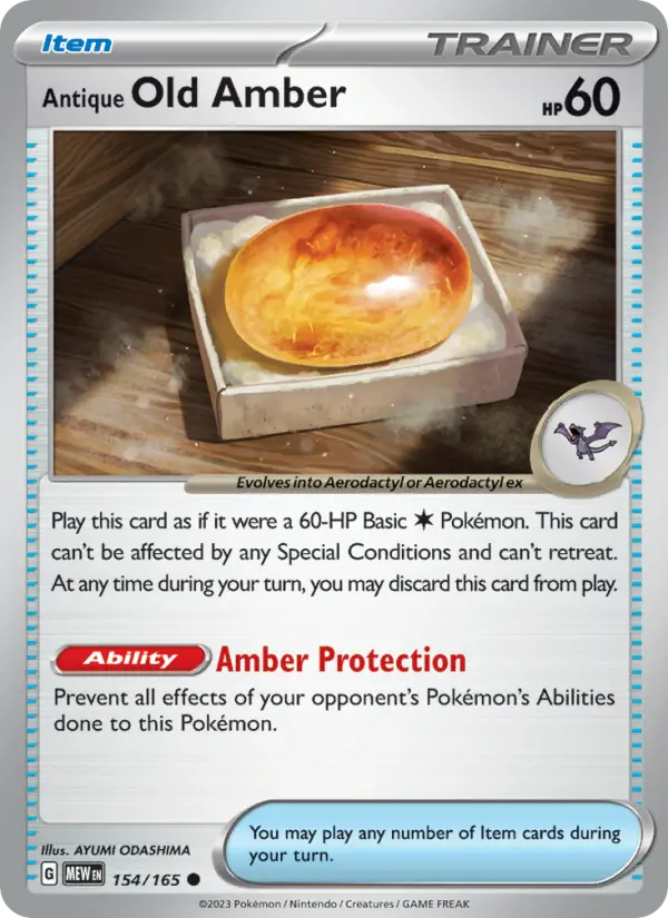 Antique Old Amber #154 — 151