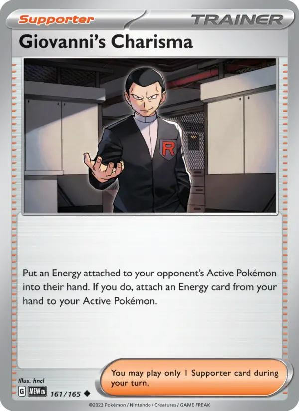 Giovanni's Charisma #161 — 151