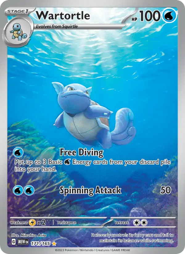 Wartortle #171 — 151