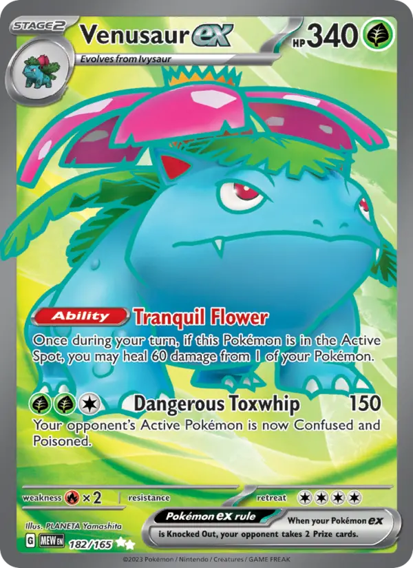 Venusaur ex #182 — 151