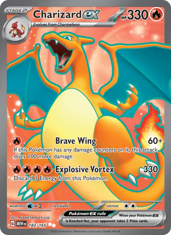 Charizard ex #183 — 151