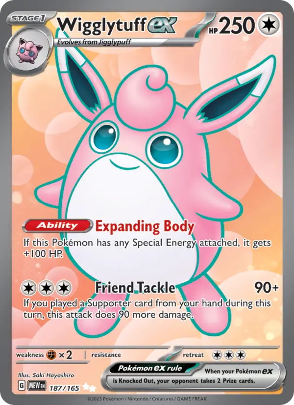 Wigglytuff ex #187 — 151